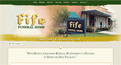 Desktop Screenshot of fifefuneralhome.com
